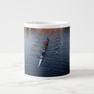 Caneca De Café Grande Ladybird Lake Roring Scull Sunset - Austin Texas
