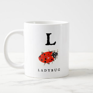 Caneca De Café Grande Ladybug