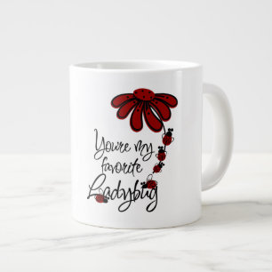 Caneca De Café Grande Ladybug - Jumbo Mug