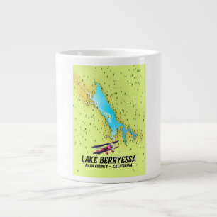 Caneca De Café Grande lago berryessa Condado de Napa, Califórnia