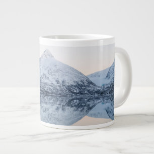 Caneca De Café Grande lago de portagem reflexivo