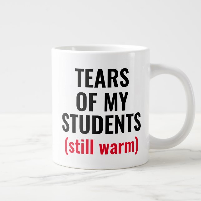 Caneca De Café Grande Lágrimas De Estudantes Engraçados Médicos Professo (Direita)