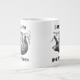 Caneca De Café Grande Lama