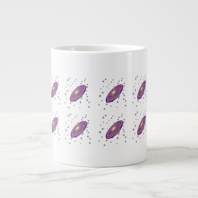 Caneca De Café Grande Lâmpadas e Copas (Frente)