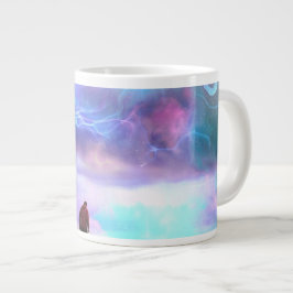 Caneca De Café Grande Lâmpadas e Copas