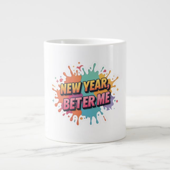 Caneca De Café Grande Latte Mug (Frente)