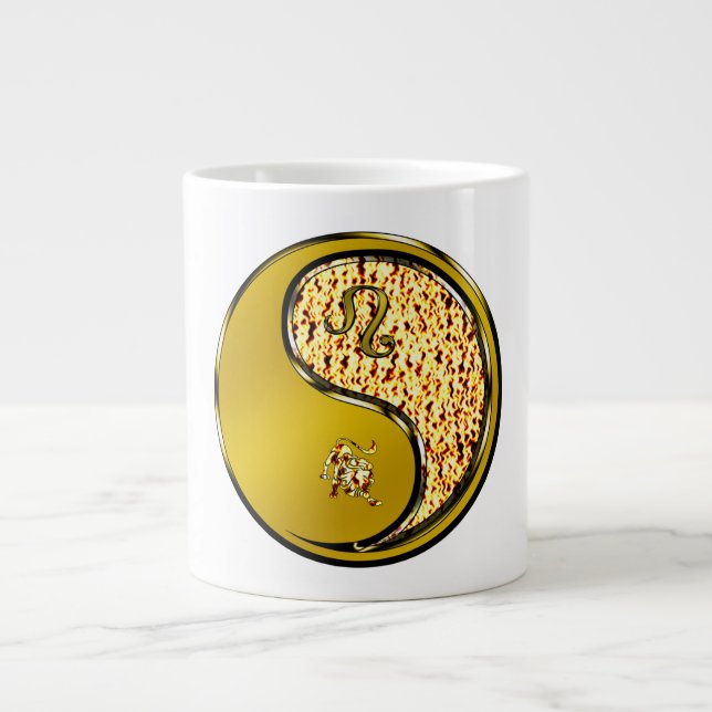 Caneca De Café Grande Leão (Frente)