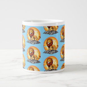 Caneca De Café Grande Leão