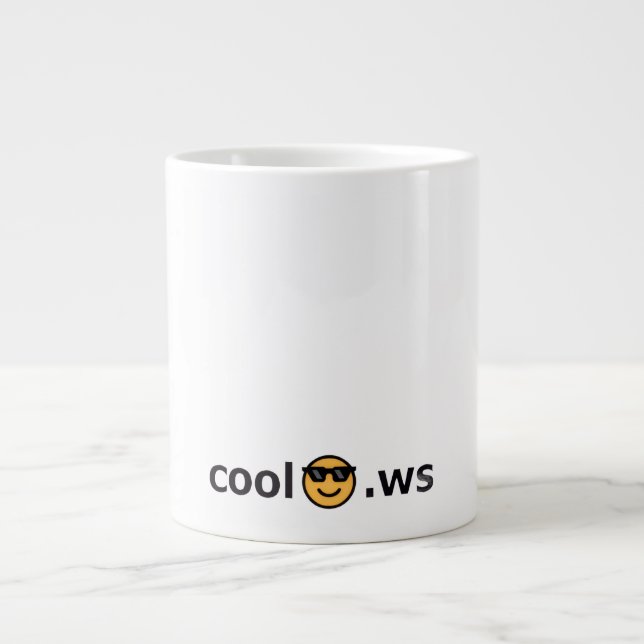 Caneca De Café Grande legal (Frente)
