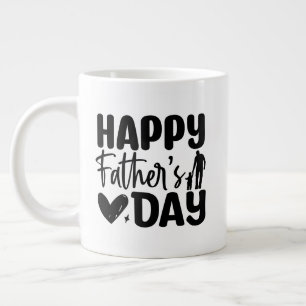 Caneca De Café Grande Legal Feliz Dia dos Pais Gigante 