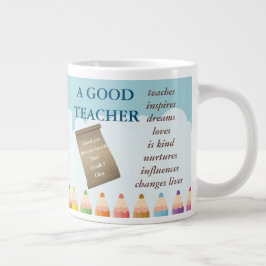Caneca De Café Grande Legal Uma Boa Citação De Apreciação Do Professor O