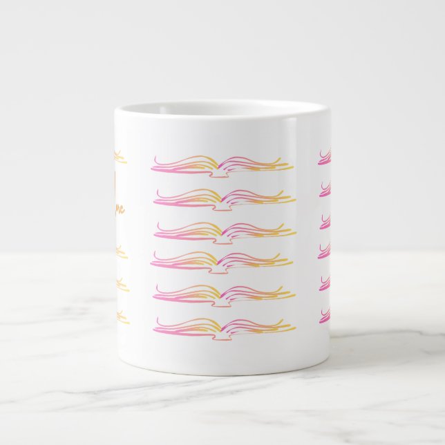 Caneca De Café Grande Leia Mais (Frente)