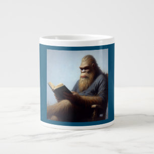 Caneca De Café Grande Leitura do Pé Grande