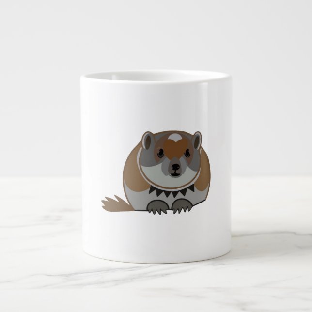 Caneca De Café Grande Lemming Lemming Lemming Lemming (Frente)