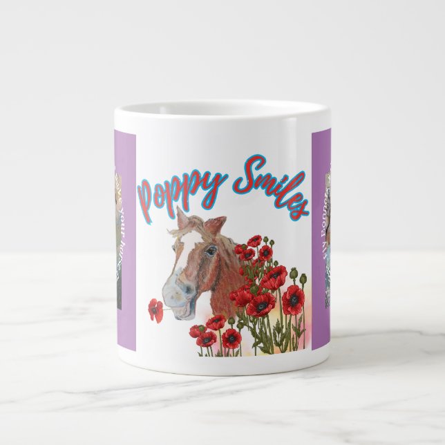 Caneca De Café Grande lençóis de mosca não vão fazer seu bobo gigante c (Frente)