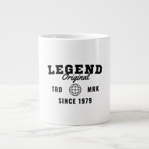 Caneca De Café Grande Lenda Desde 1979