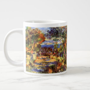 Caneca De Café Grande L'Estaque de Pierre Renoir, Impressionismo Antigo