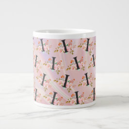 Caneca De Café Grande Letra I