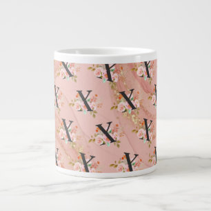 Caneca De Café Grande Letra X