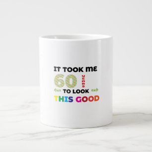 Caneca De Café Grande Levei 60 anos para parecer tão bem.