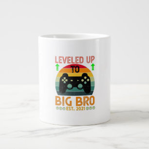 Caneca De Café Grande Levei Ao Grande Irmão Gamer Gift 2021