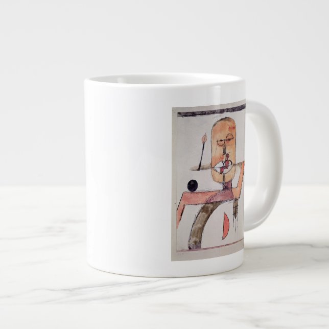 Caneca De Café Grande L'Homme est la Bouche du Seigneur (Frente Esquerda)