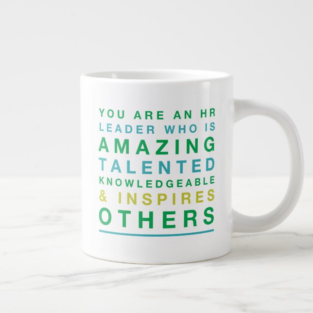 Caneca De Café Grande Líder do HR (Direita)