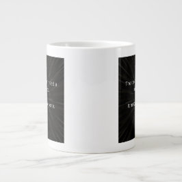 Caneca De Café Grande Liderança é Clareza, Não Volume