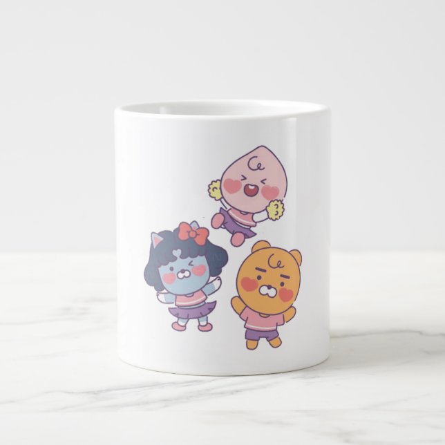 Caneca De Café Grande Lideranças de torcida (Frente)