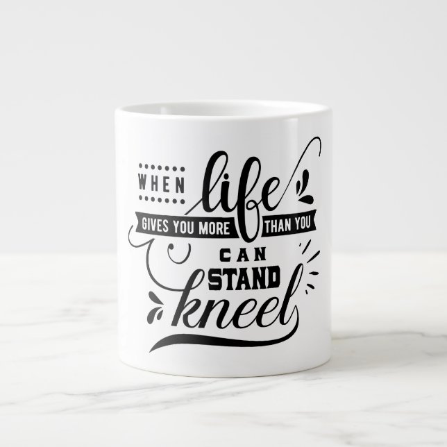 Caneca De Café Grande Life - Jumbo Mug (Frente)