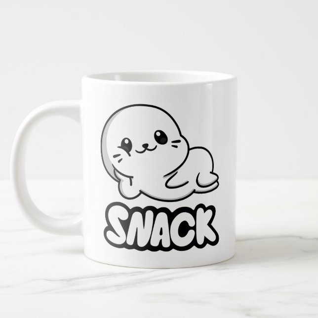 Caneca De Café Grande Lil Sappys Jumbo Snack Coffee Mug (Esquerda)