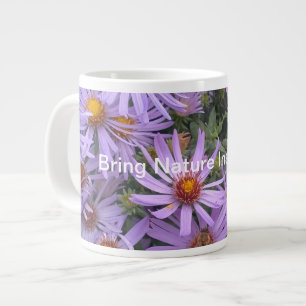 Caneca De Café Grande Lilac Flower Jumbo Specialty Mug