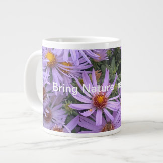 Caneca De Café Grande Lilac Flower Jumbo Specialty Mug