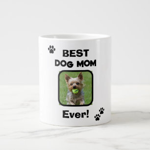 Caneca De Café Grande Linda Personalizar Melhor Mãe de Cachorro Gato Mãe
