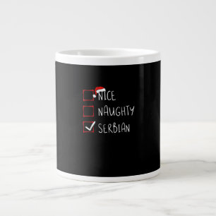 Caneca De Café Grande Lindo Malicioso Patrimônio Sérvio de Natal