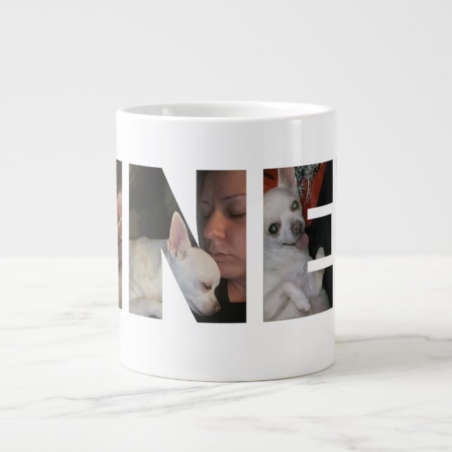 Caneca De Café Grande linen2 (Frente)