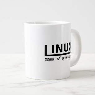 Caneca De Café Grande Linux