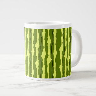 Caneca De Café Grande Listra de Melancia