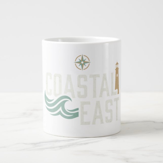 Caneca De Café Grande Litoral Leste (Frente)