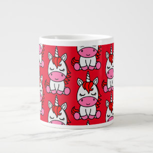 Caneca De Café Grande Little Girls Unicorn Pony