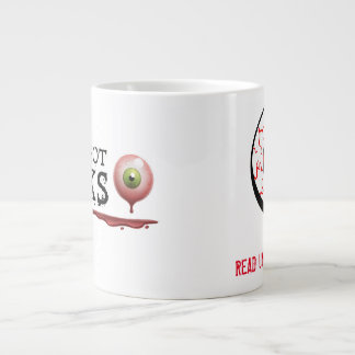 Caneca De Café Grande Livros De Sangue Jumbo Mug