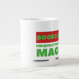 Caneca De Café Grande Livros - Jumbo Mug