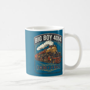 Caneca De Café Grande locomotiva a vapor Big boy 4014 trem vintag