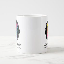 Caneca De Café Grande Logotipo de Promocional comercial personalizado da