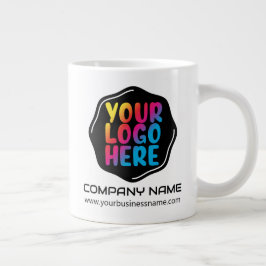 Caneca De Café Grande Logotipo de Promocional comercial personalizado da
