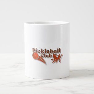 Caneca De Café Grande Logotipo do Pickleball Club - Gear e presentes per