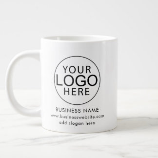 Caneca De Café Grande Logotipo Empresarial Brinde Promocional Personaliz