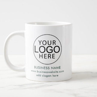 Caneca De Café Grande Logotipo Empresarial Promocional Personalizado