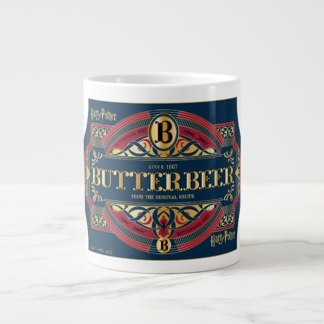 Caneca De Café Grande Logotipo Horizontal BUTTERBEER™ (Frente)