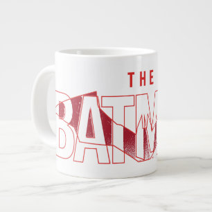 Caneca De Café Grande Logotipo Sobreposto do Batman Bat